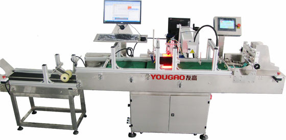 製品検出と拒絶のYougao視覚検査システム
